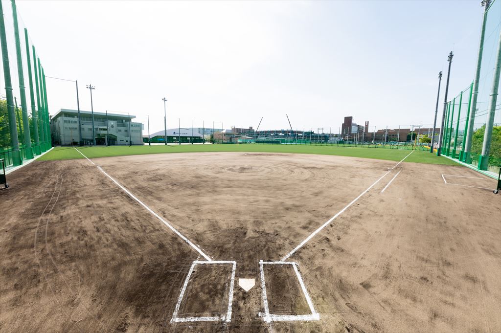 学校法人大阪学院大学　第１グラウンド改修（第2期）工事「野球場」改修工事